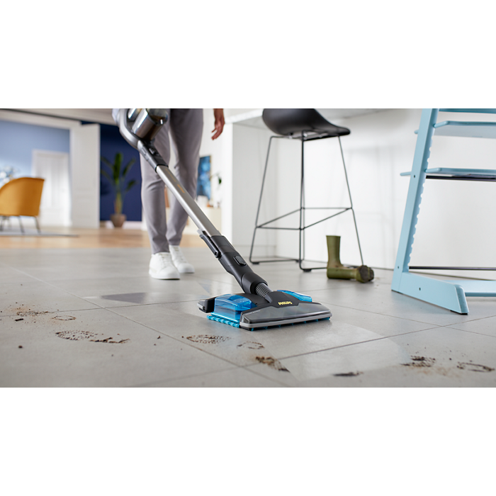 Philips Aqua Plus Cordless Vacuum with Mopping Option XC8347/61 Philips Aqua Plus Cordless Vacuum with Mopping Option XC8347/61